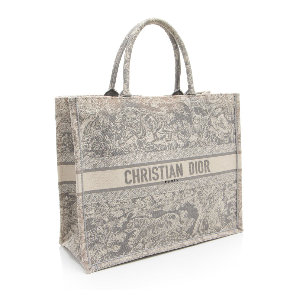 Dior Toile De Jouy Large Book Tote