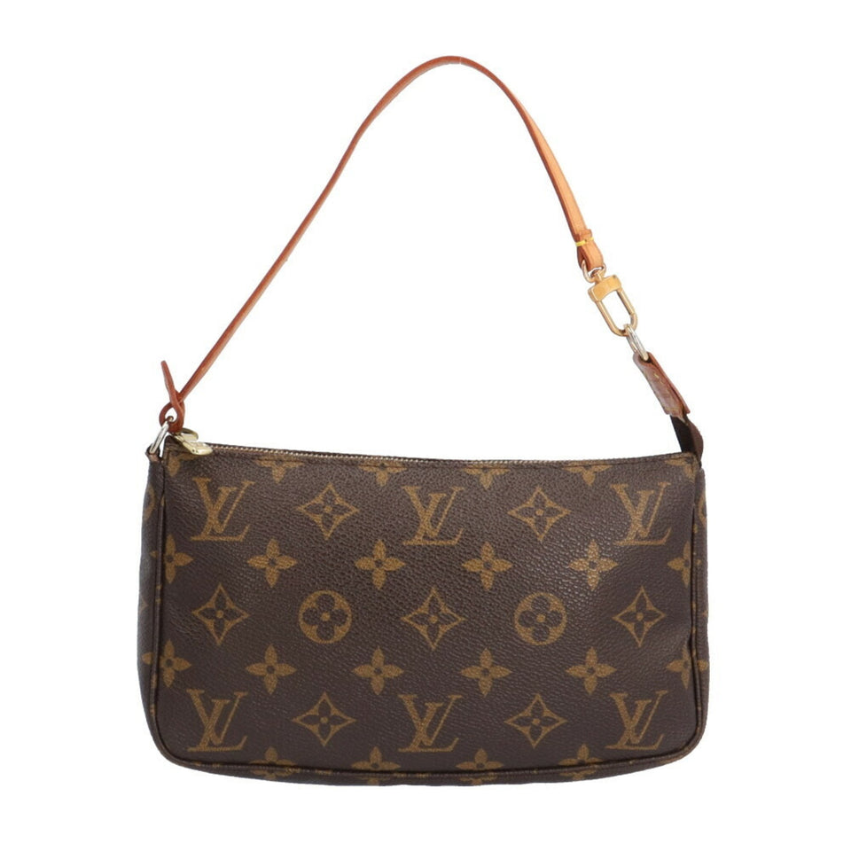 Louis Vuitton Pochette Accessoires  Canvas Clutch Bag