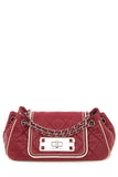 Chanel 2008/2009 Red Quilted "East/ West 2.55 Reissue" Handbag