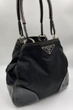 Prada Nylon and Leather Tote