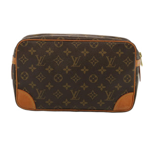 Louis Vuitton Compiegne 28  Canvas Clutch Bag