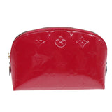 Louis Vuitton Cosmetic Pouch  Patent Leather Clutch Bag