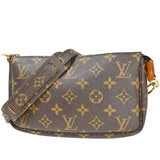 Louis Vuitton Pochette Accessoires  Canvas Clutch Bag
