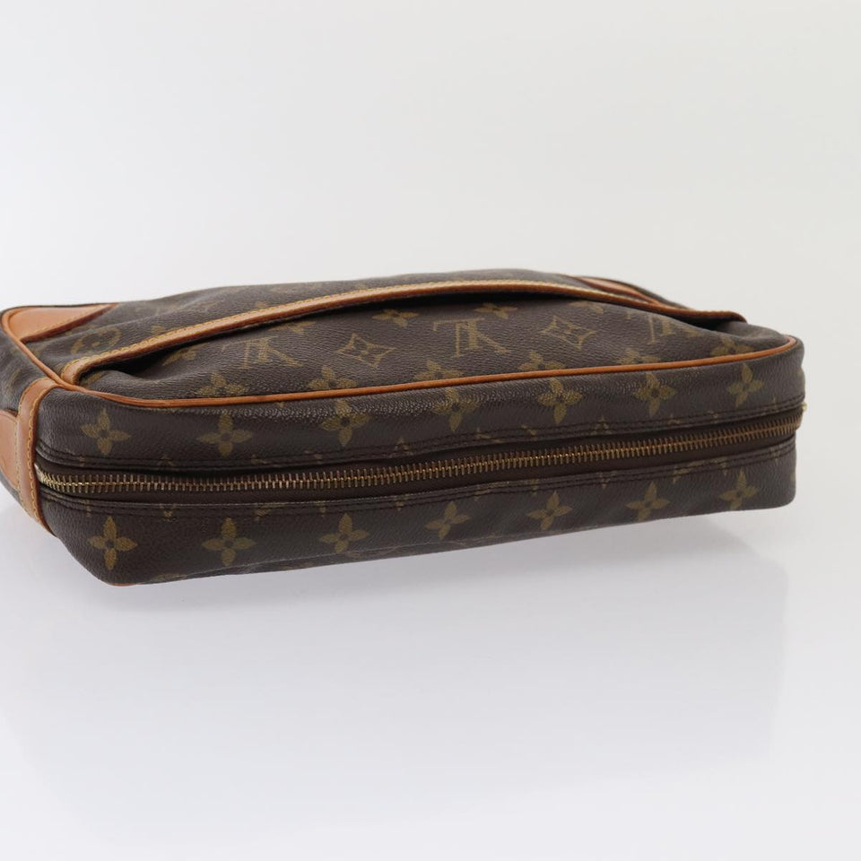 Louis Vuitton Compiegne 28  Canvas Clutch Bag