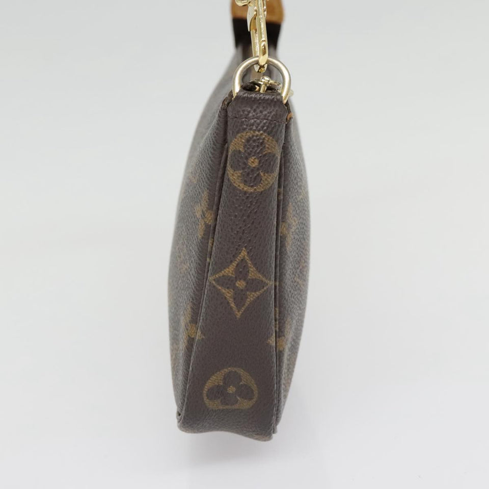 Louis Vuitton Pochette Accessoire  Canvas Clutch Bag