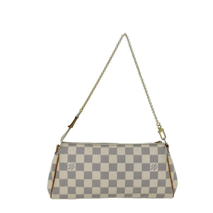 Louis Vuitton Eva  Canvas Clutch Bag