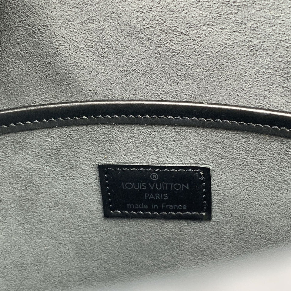 LOUIS VUITTON Vintage Black Epi Leather Noctambule Handbag Tote Bag