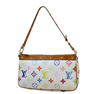 Louis Vuitton Pochette Accessoires  Canvas Clutch Bag