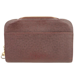 Louis Vuitton Baikal  Leather Clutch Bag