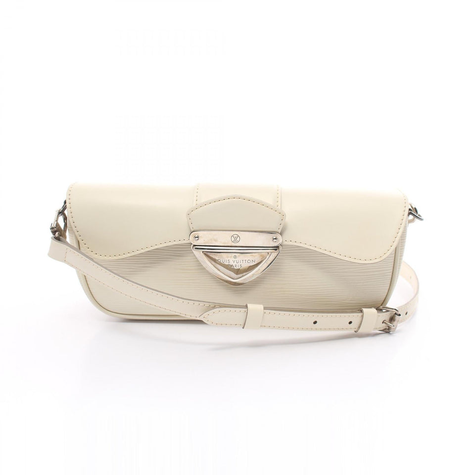 Louis Vuitton  Epi Montaigne Clutch Leather Shoulder Bag
