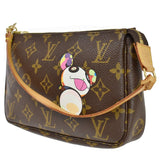 Louis Vuitton Pochette Accessoires  Canvas Clutch Bag
