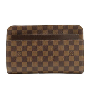 Louis Vuitton Saint Louis  Canvas Clutch Bag