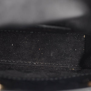 Dior Black Cannage Leather Micro Lady Dior Tote