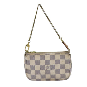 Louis Vuitton Pochette Accessoires  Canvas Clutch Bag