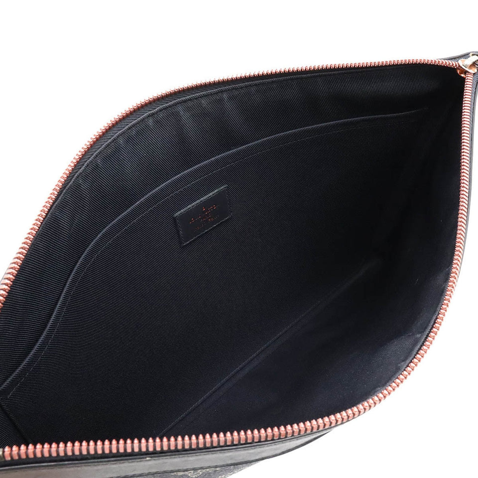 Louis Vuitton Apollo Pochette  Canvas Clutch Bag