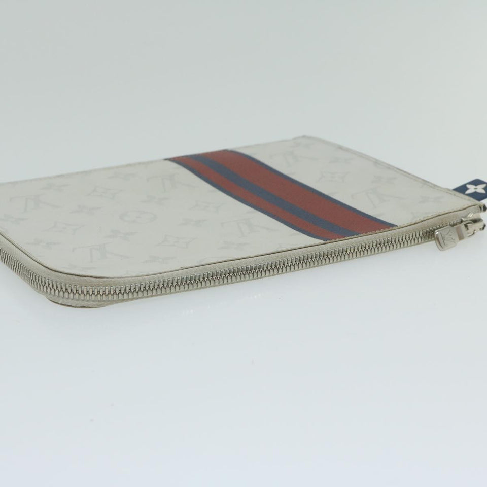 Louis Vuitton Pochette  Canvas Clutch Bag
