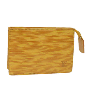 Louis Vuitton Pochette Voyage  Leather Clutch Bag