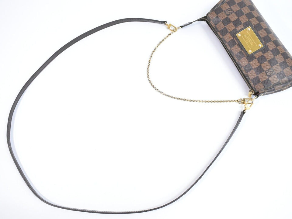 Louis Vuitton Eva  Canvas Clutch Bag