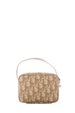 Christian Dior Beige Small Leather Trotter Mini Shoulder  Bag