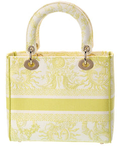 Dior Lady D-Lite Medium Canvas Tote