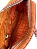 Prada Orange Nylon Crossbody Bag