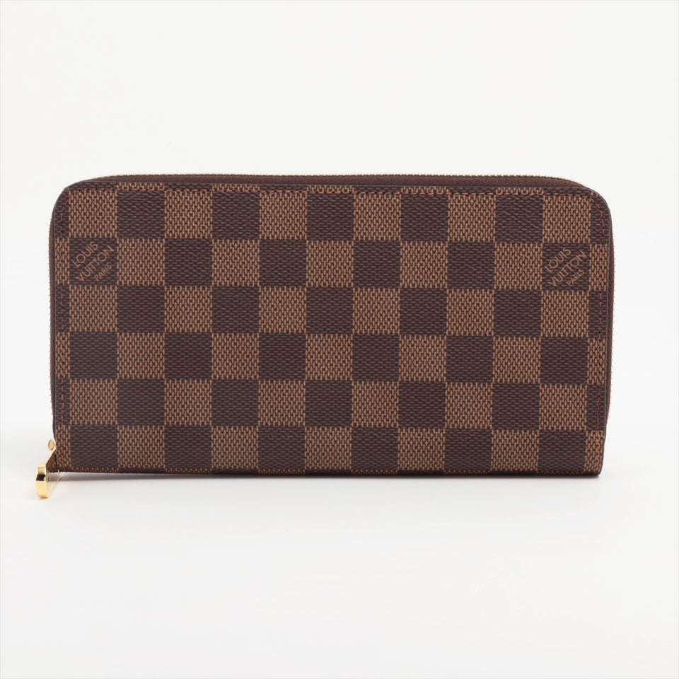 Louis Vuitton Damier Zippy Wallet N41661 Round Zippe Wallet