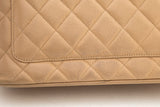 Chanel Vintage Nude Medallion Tote