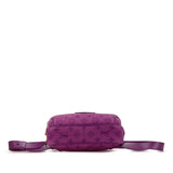 Purple Louis Vuitton Monogram Denim Outdoor Bumbag Belt Bag