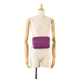 Purple Louis Vuitton Monogram Denim Outdoor Bumbag Belt Bag
