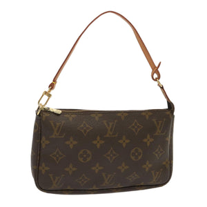 Louis Vuitton Pochette Accessoires  Canvas Clutch Bag