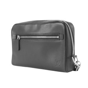 Louis Vuitton Neo Hoche  Leather Clutch Bag