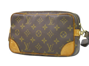 Louis Vuitton Marly  Canvas Clutch Bag