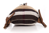 Burberry Nova Plaid Canvas Backpack