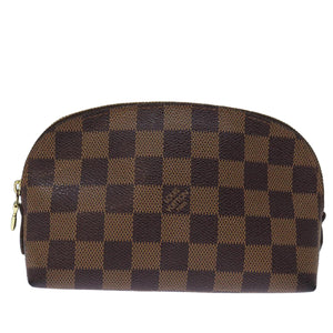 Louis Vuitton Cosmetic Pouch  Canvas Clutch Bag
