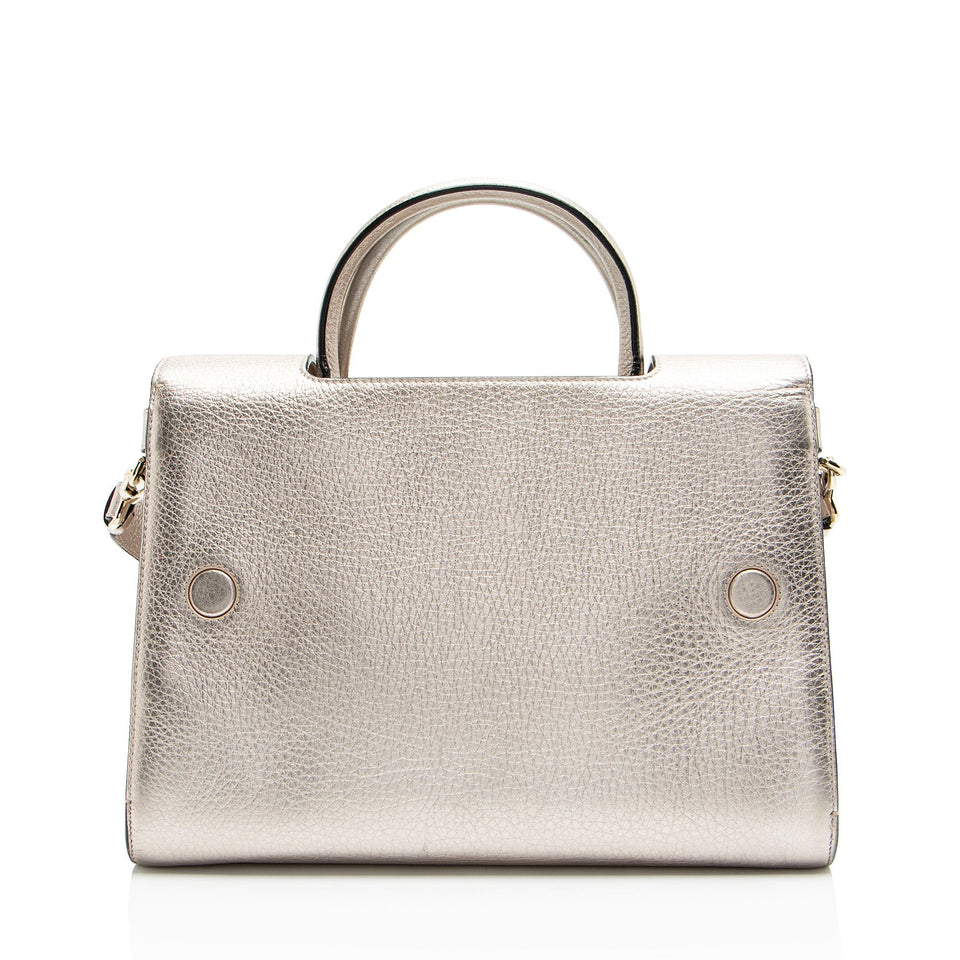 Dior Metallic Calfskin Diorever Medium Tote