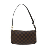 Louis Vuitton Pochette Accessoire  Canvas Clutch Bag