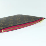 Louis Vuitton Neverfull Pouch  Canvas Clutch Bag