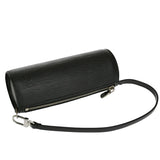 Louis Vuitton Soufflot  Leather Clutch Bag