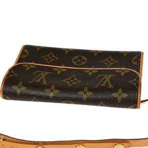 Louis Vuitton Pochette Florentine  Canvas Clutch Bag