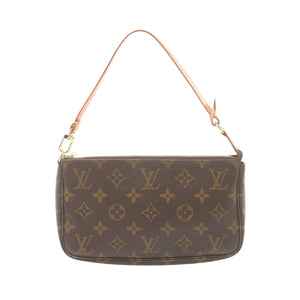 Louis Vuitton Pochette Accessoires  Canvas Clutch Bag