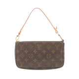 Louis Vuitton Pochette Accessoires  Canvas Clutch Bag