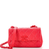 CHANEL My Everything Flap Bag Quilted Caviar Small