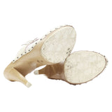 Christian Dior  Trottr Blossom monogram wooden clog