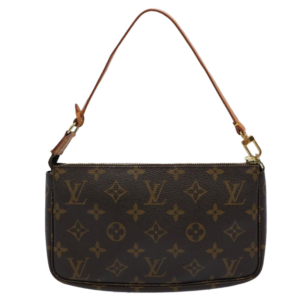 Louis Vuitton Pochette Accessoires  Canvas Clutch Bag