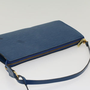 Louis Vuitton Pochette Accessoire  Leather Clutch Bag