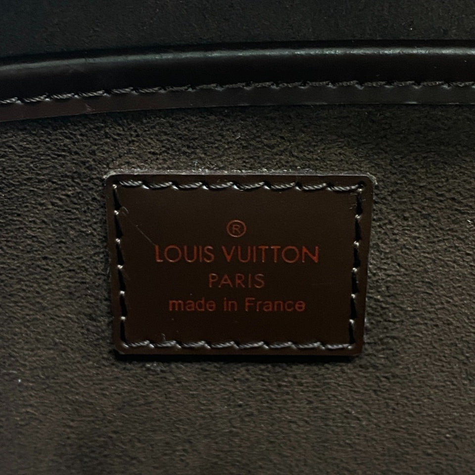 Louis Vuitton Saint Louis  Leather Clutch Bag