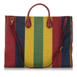 Gucci Baiadera Shopper Stripe Canvas