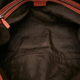 Gucci Bamboo Bar Tote Bag Red