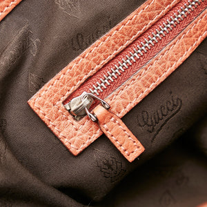 Gucci Bamboo Bar Tote Bag Red