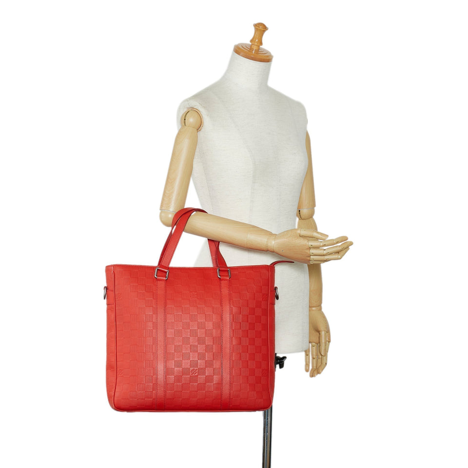 LOUIS VUITTON Damier Infini Tadao PM Satchel
